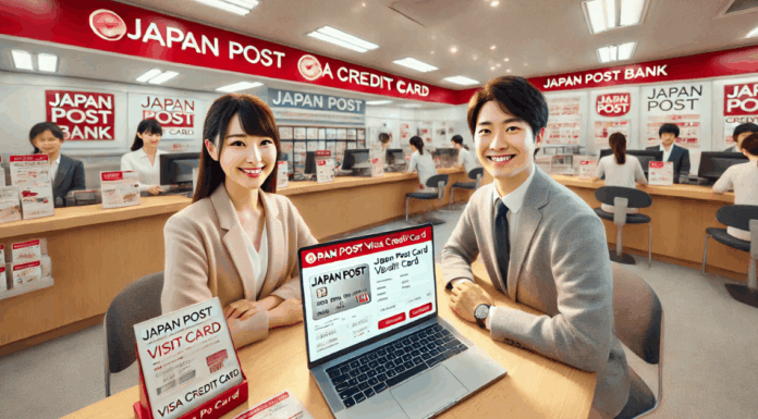 Japan Post Visa Credit Card: Step-by-Step Ordering Procedure