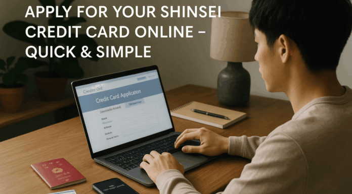 Shinsei Bank Credit Card - How to Apply Online Tutorial