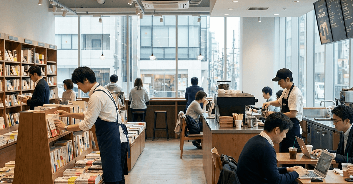 TSUTAYAの仕事:日本を代表する書店&カフェで働く