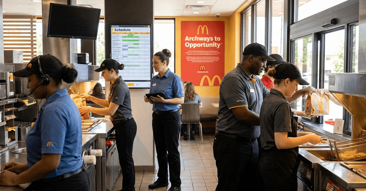 マクドナルドの求人情報:ファーストフード業界でキャリアを始めよう